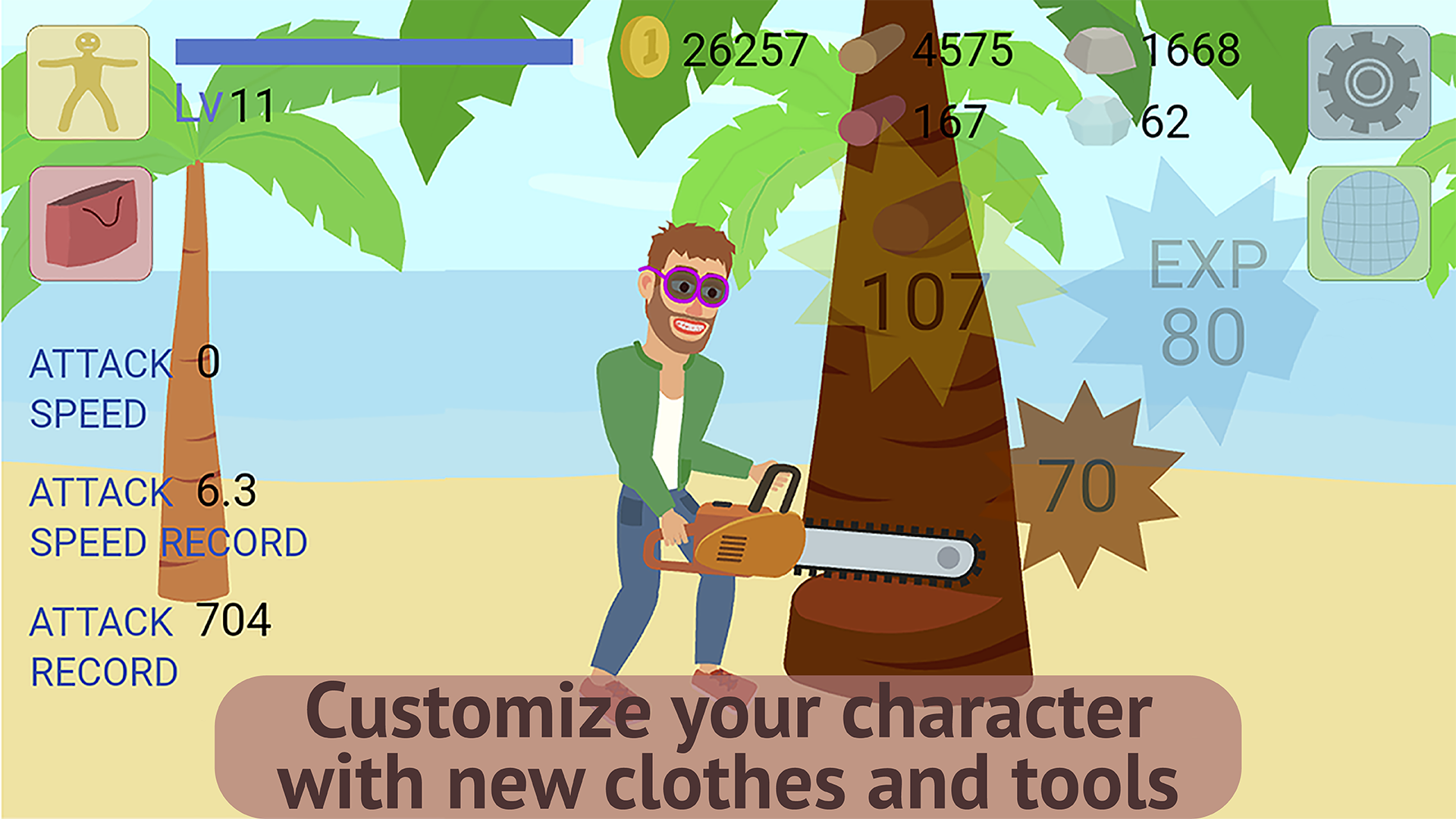 اسکرین شات 3 بازی Mining Clicker: Axe and Hammer