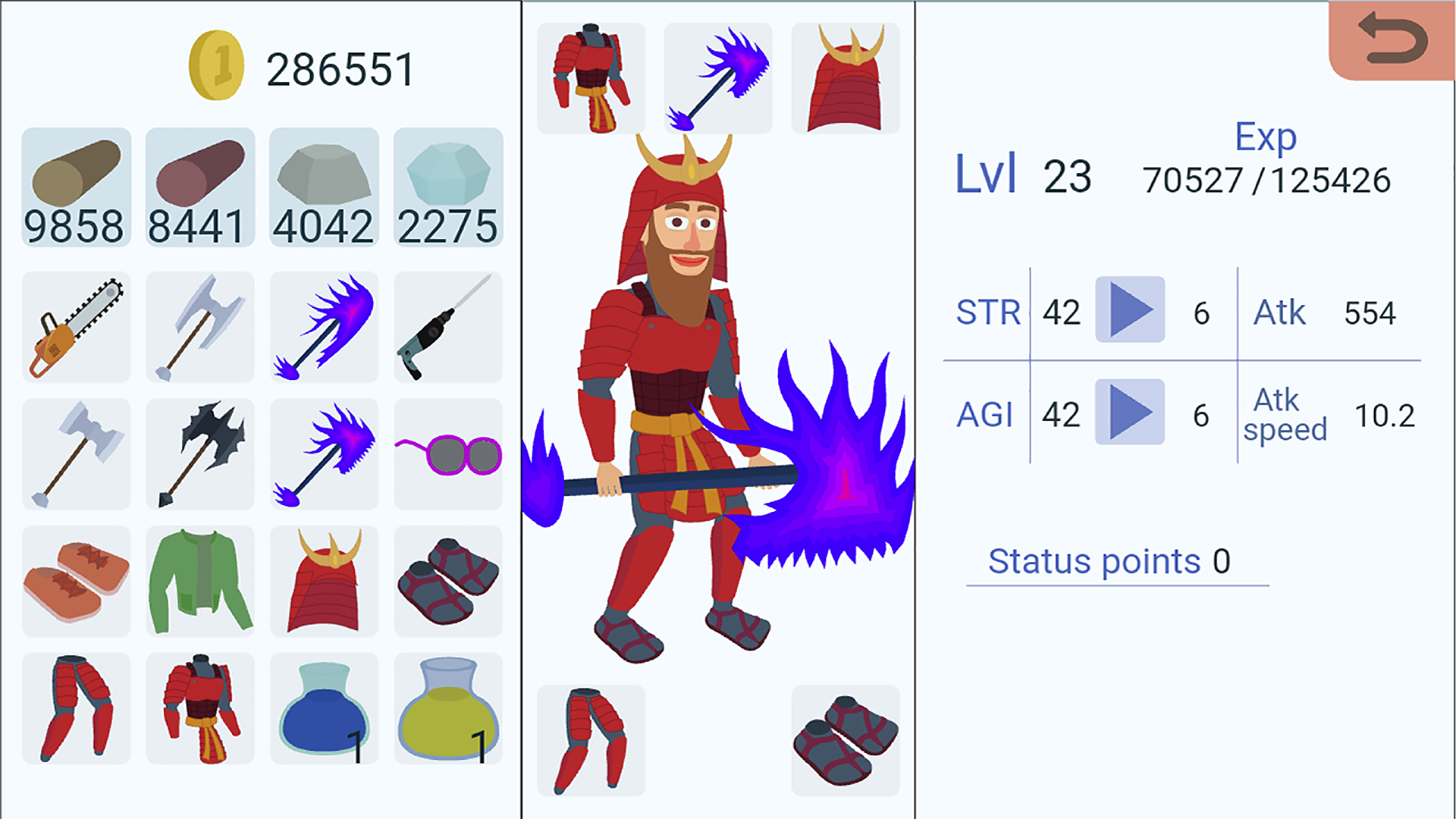 اسکرین شات 6 بازی Mining Clicker: Axe and Hammer
