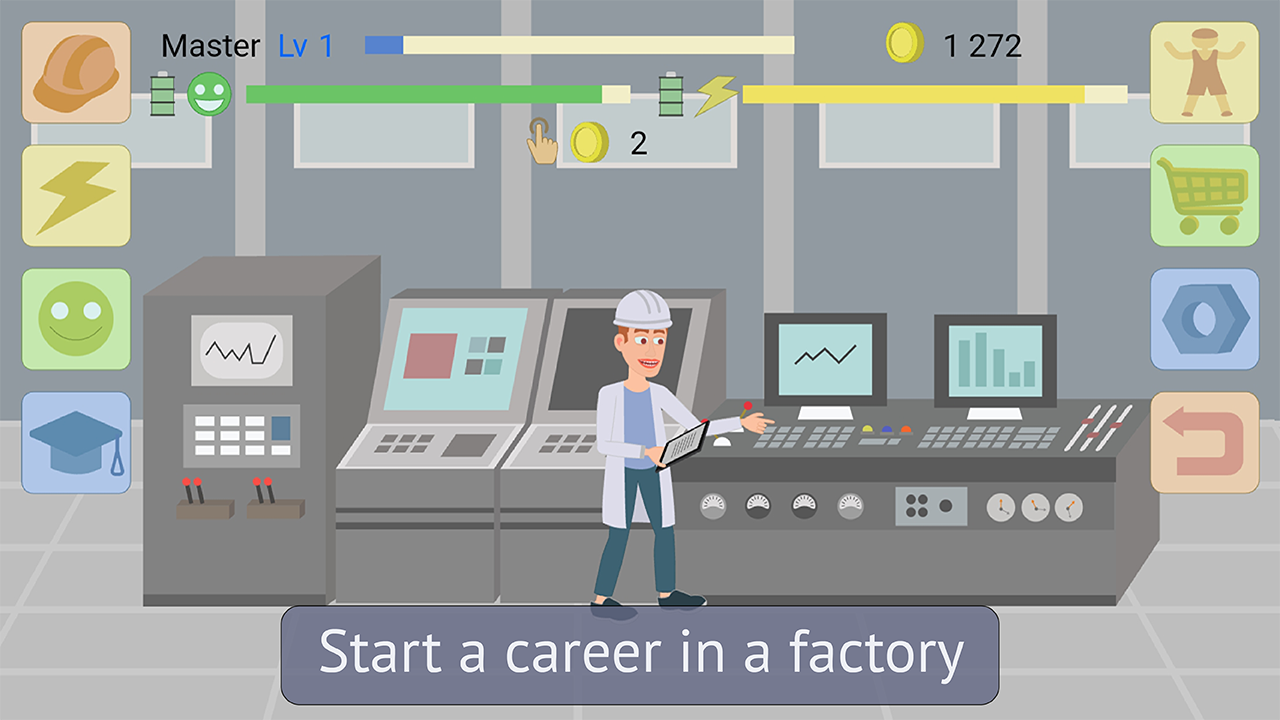 اسکرین شات 2 بازی Life Clicker: Move to Success