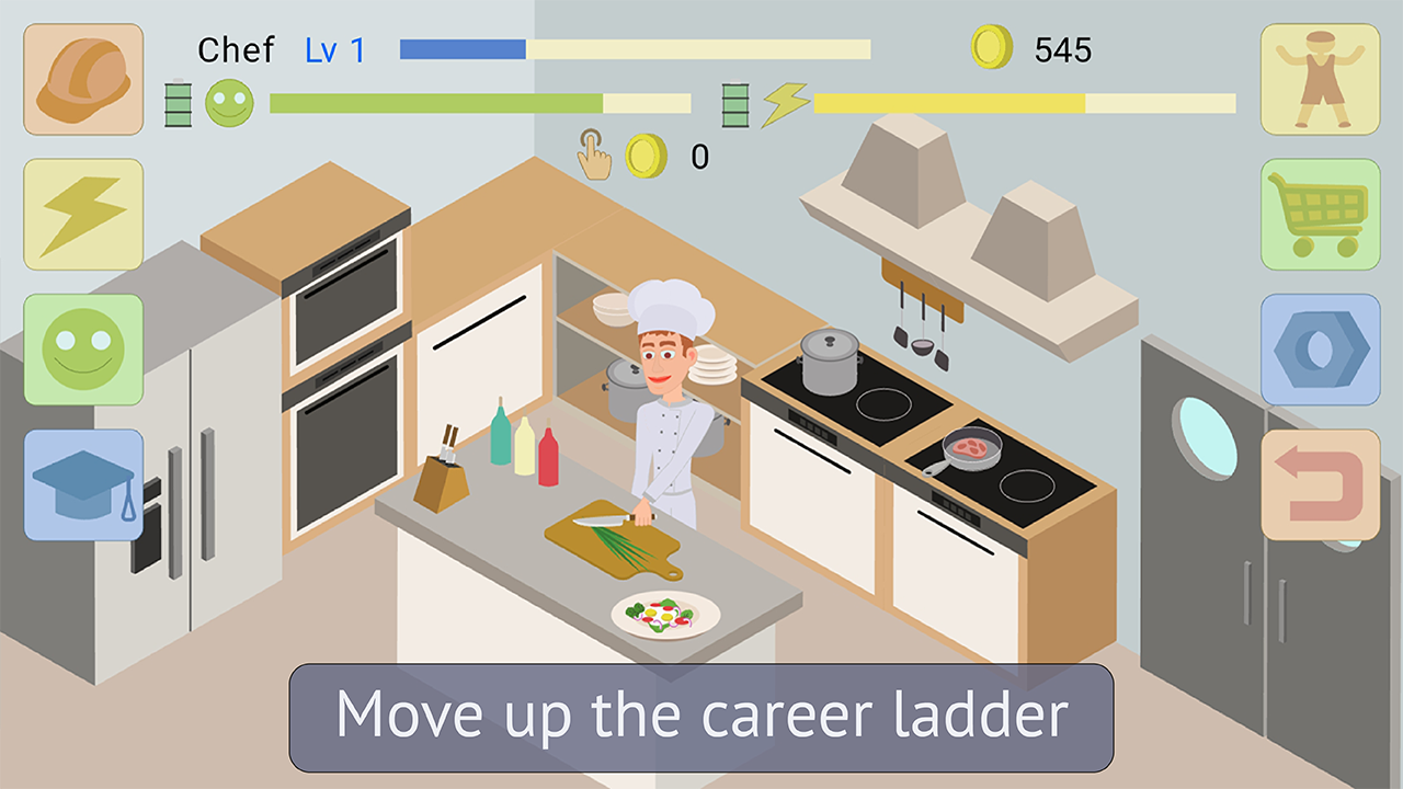 اسکرین شات 4 بازی Life Clicker: Move to Success