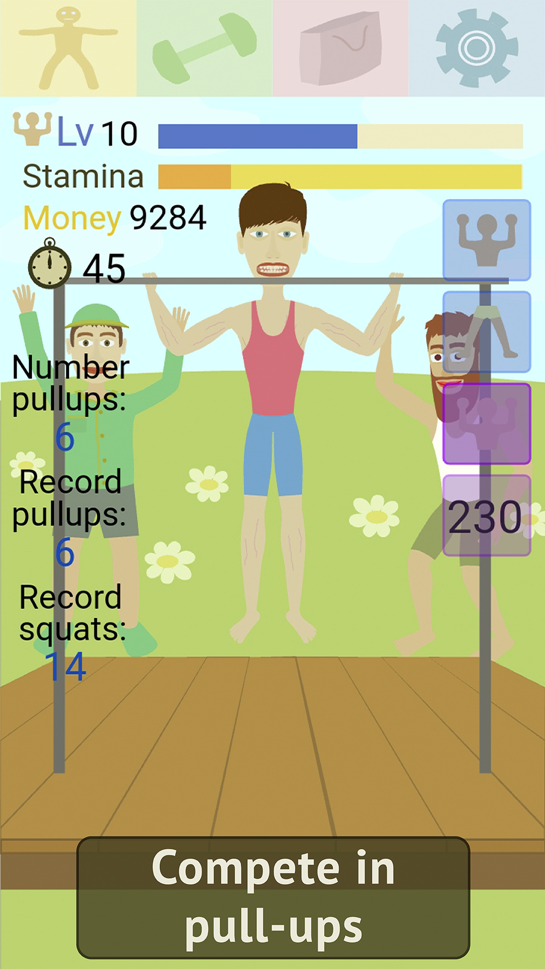 اسکرین شات 5 بازی Muscle Clicker: Gym Game