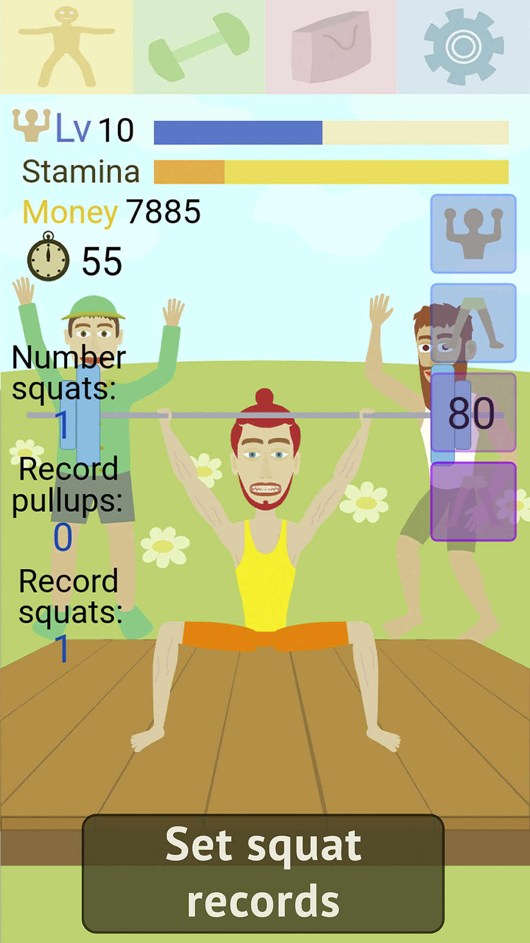 اسکرین شات 6 بازی Muscle Clicker: Gym Game