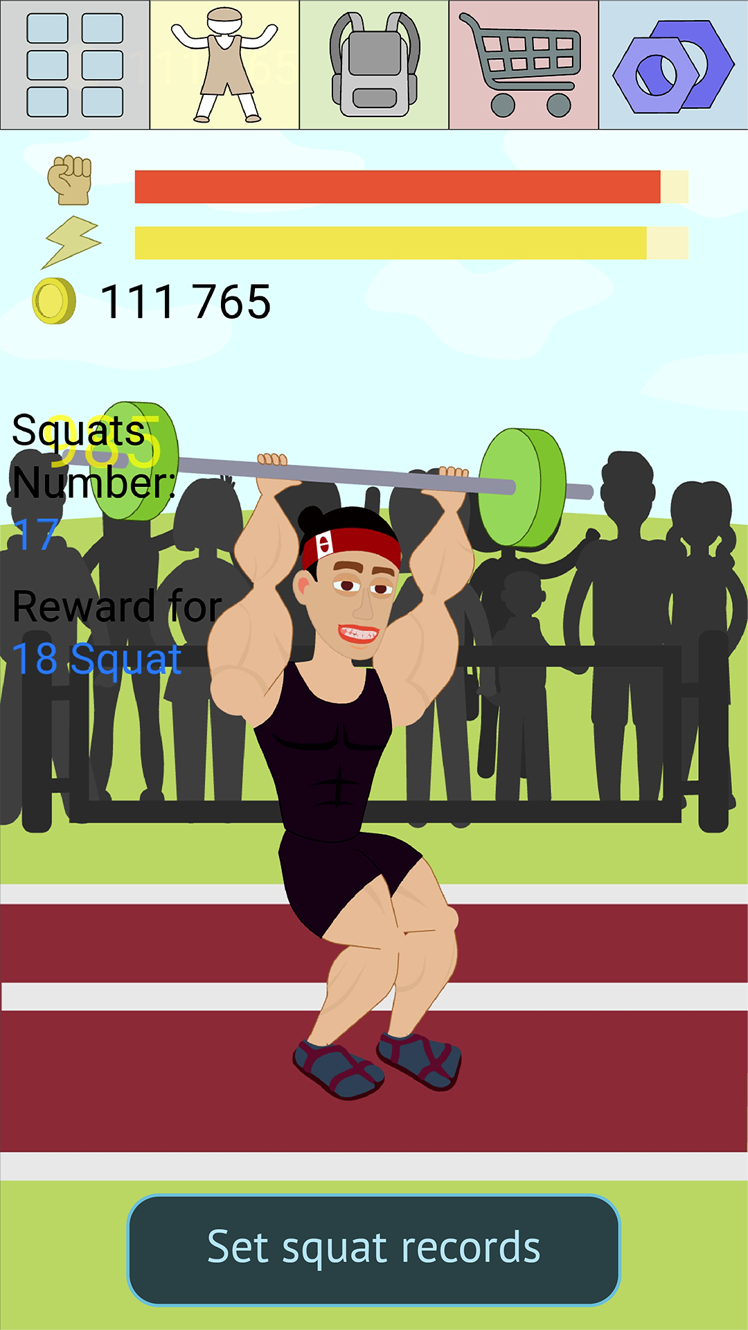 اسکرین شات 6 بازی Muscle Clicker 2: RPG Gym Game