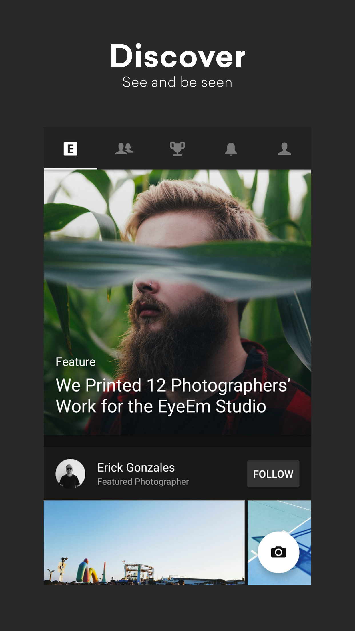 اسکرین شات برنامه EyeEm - Sell Your Photos 2