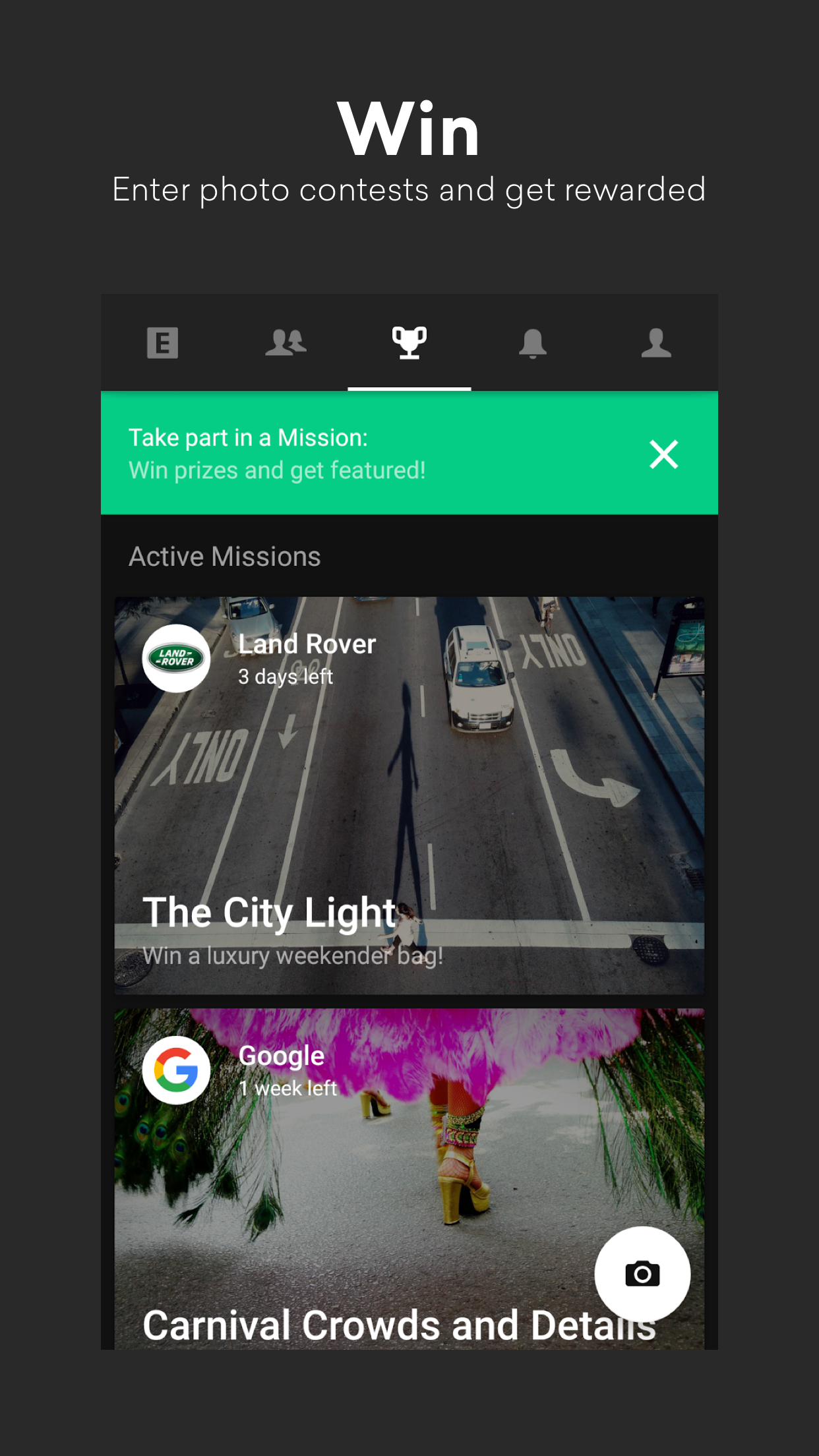 اسکرین شات برنامه EyeEm - Sell Your Photos 5