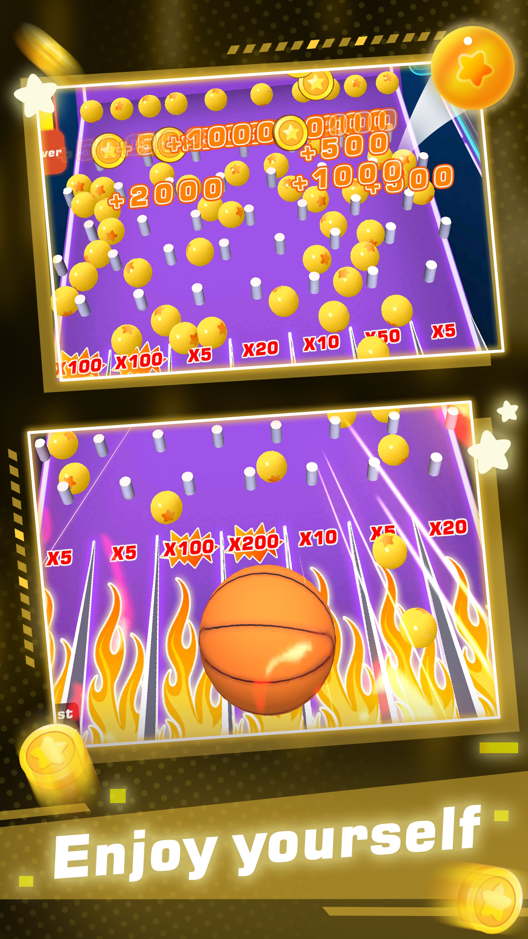 اسکرین شات 3 بازی Toss Diamond Hoop