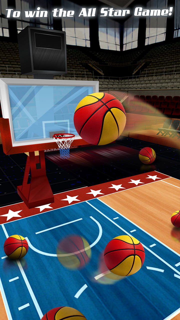 اسکرین شات 2 بازی Basketball Master-Star Splat!