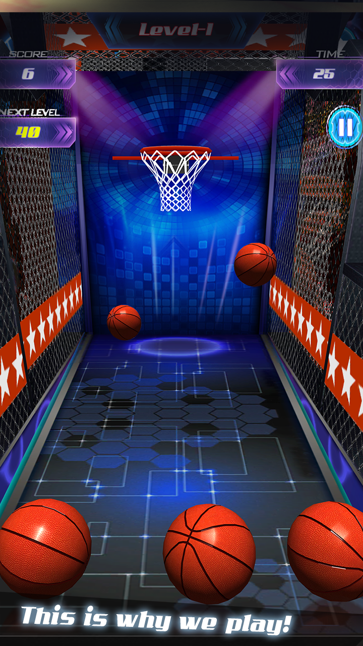 اسکرین شات 5 بازی Basketball Master-Star Splat!