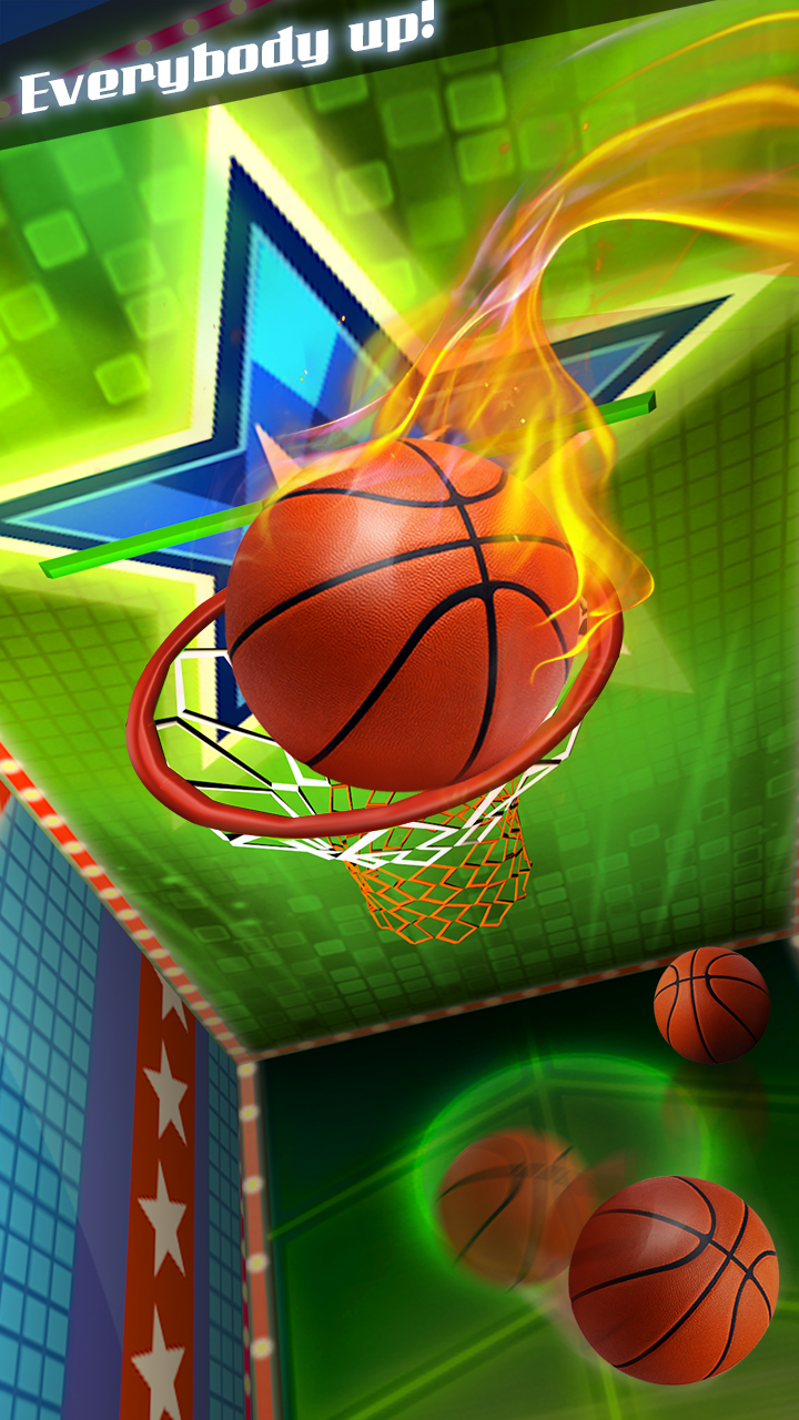 اسکرین شات 3 بازی Basketball Master-Star Splat!