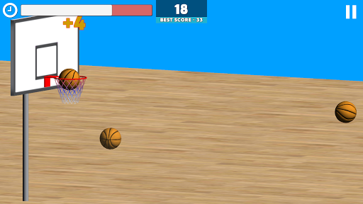 اسکرین شات 5 بازی Basketball 3D