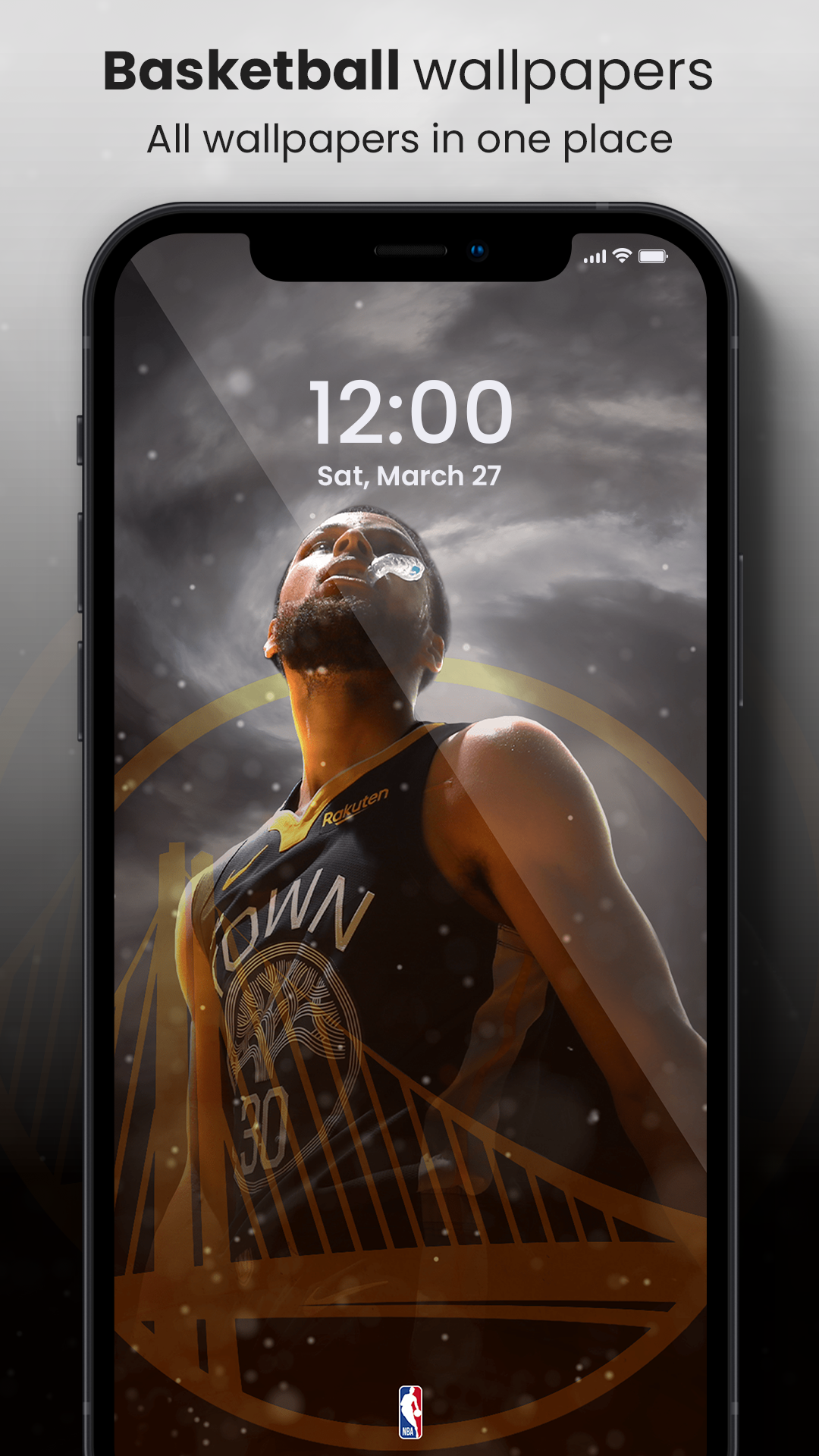 اسکرین شات 1 برنامه NBA Wallpaper 2024 Basketball