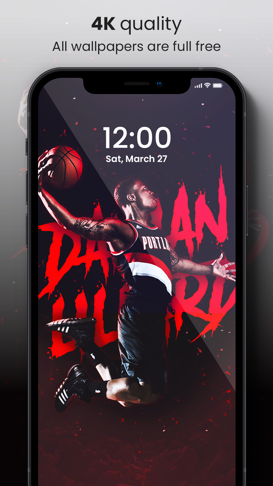 اسکرین شات 7 برنامه NBA Wallpaper 2024 Basketball