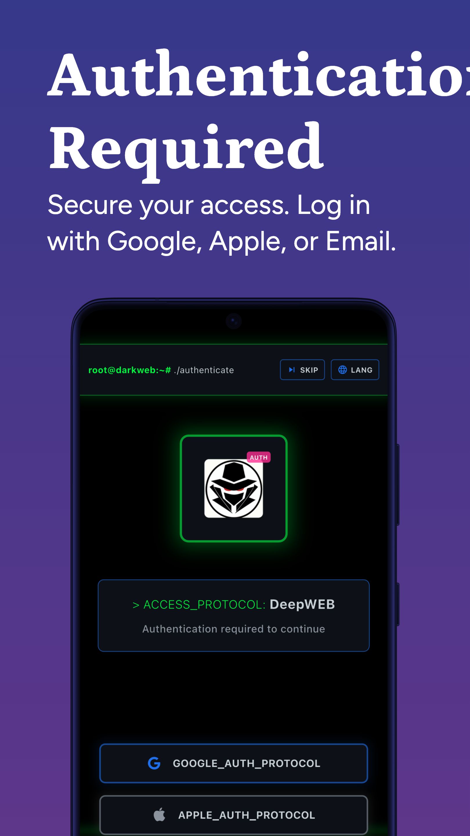 اسکرین شات 6 برنامه Deep Web - Dark Web: knowledge
