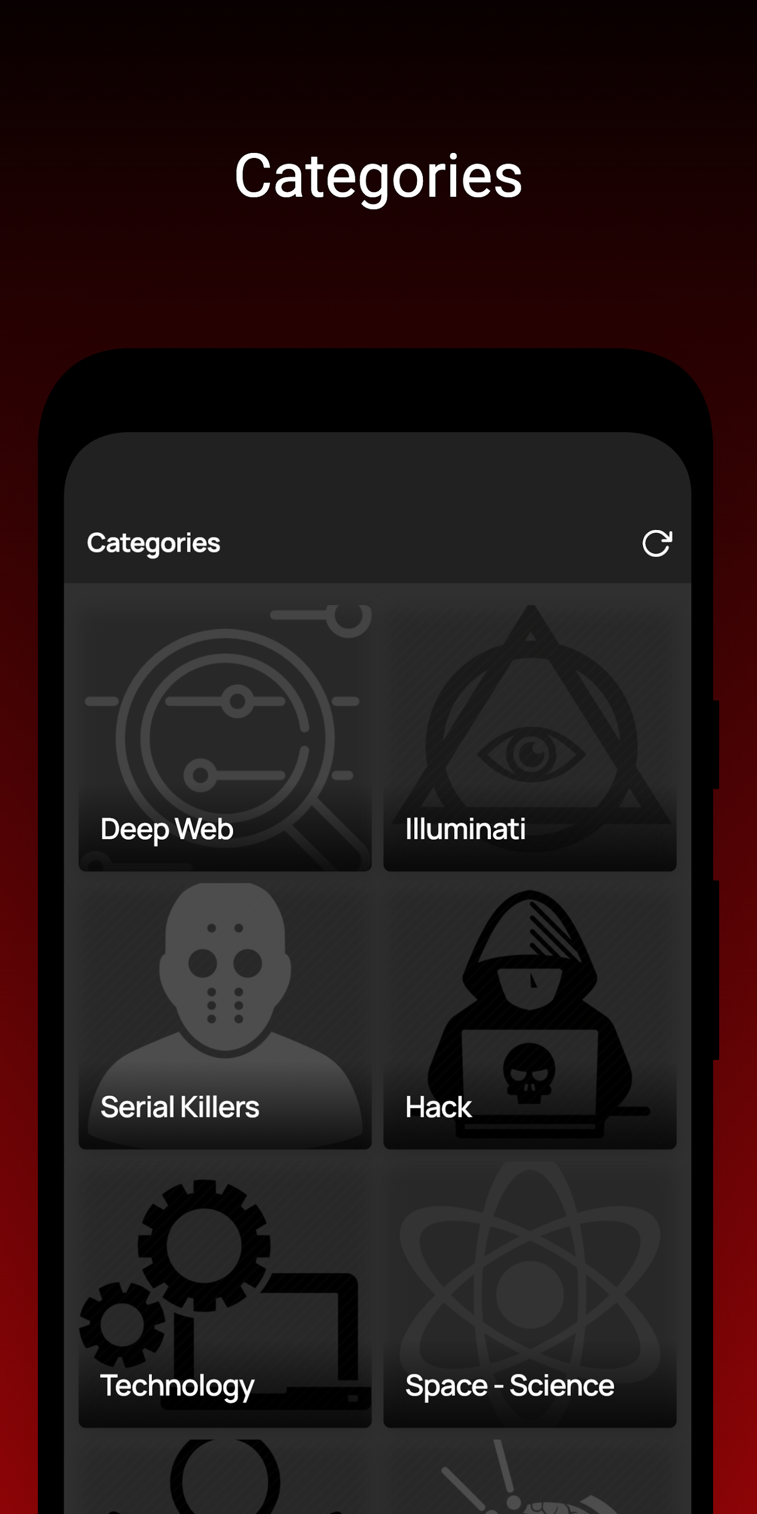 اسکرین شات 3 برنامه Deep Web - Dark Web: knowledge