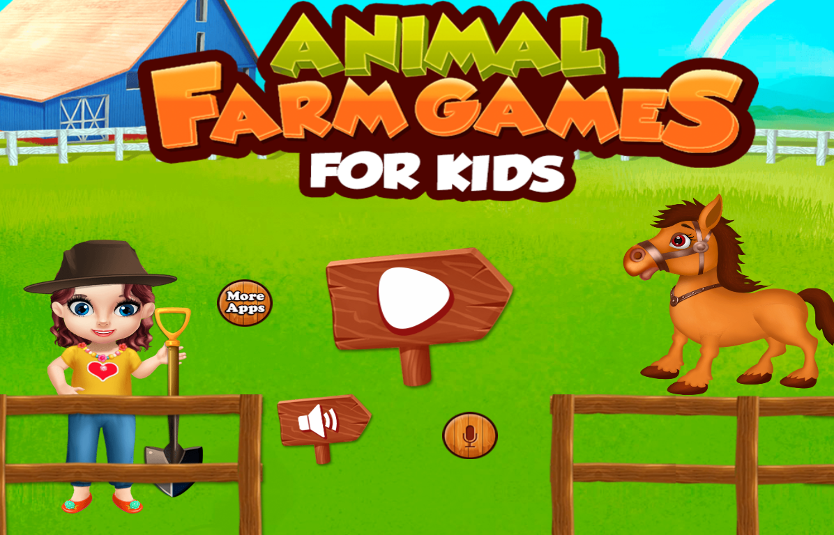 اسکرین شات 1 بازی Animal Farm Games For Kids