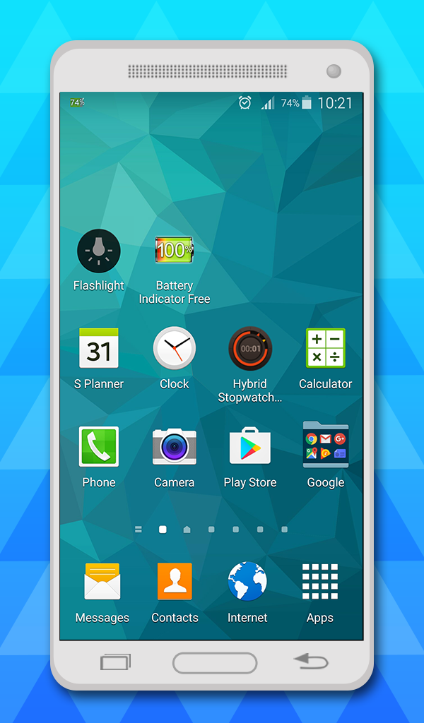 اسکرین شات 5 برنامه battery indicator