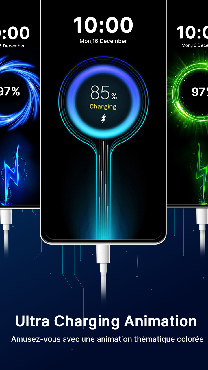 اسکرین شات 7 برنامه Battery Charging Animation