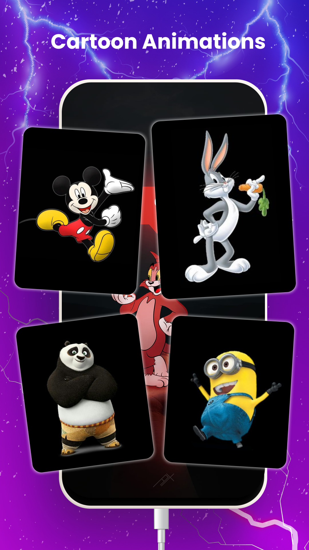 اسکرین شات 6 برنامه Battery Charging Animation App