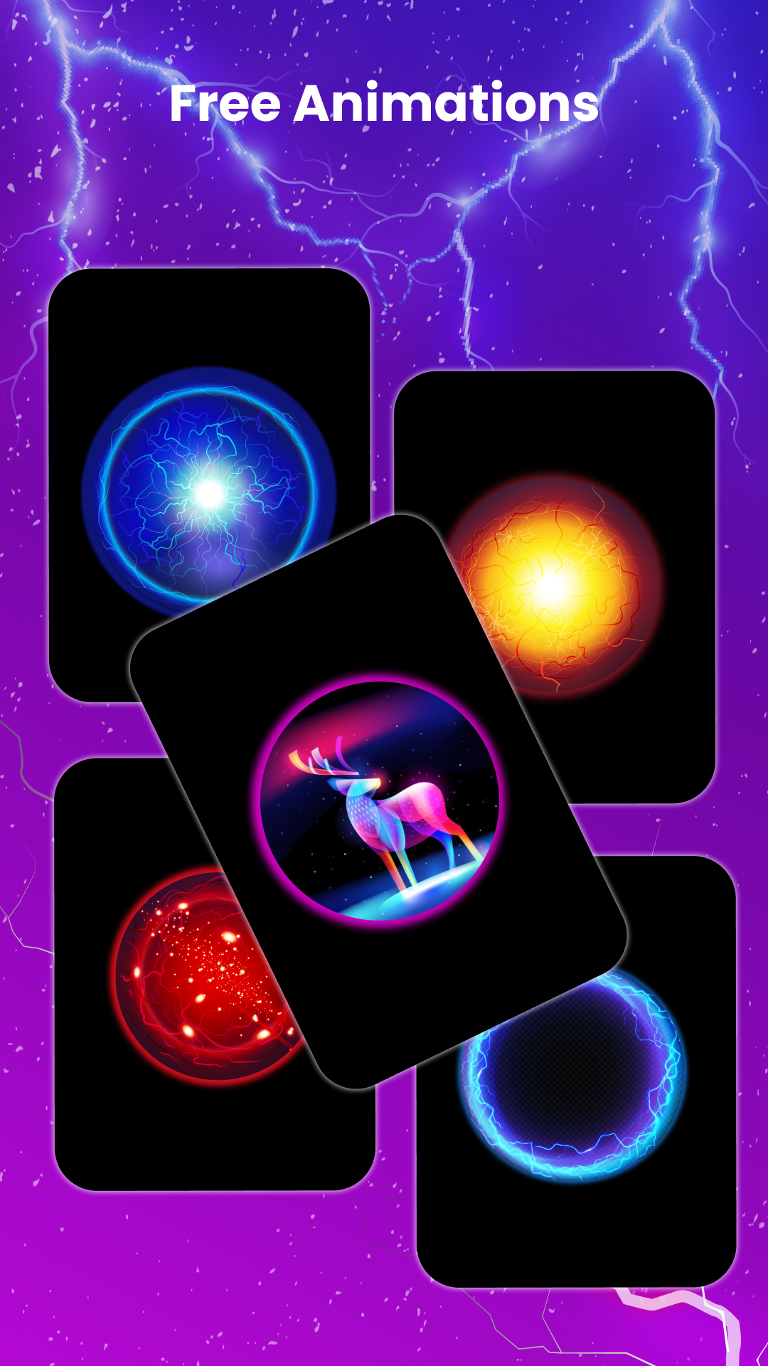 اسکرین شات 5 برنامه Battery Charging Animation App