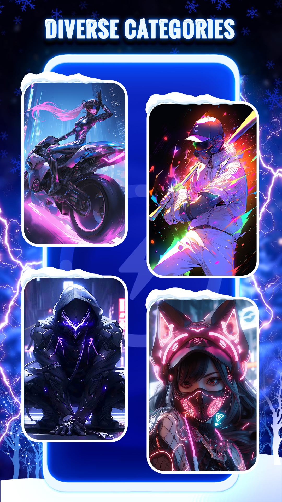 اسکرین شات 2 برنامه Battery Charging Animation 4D