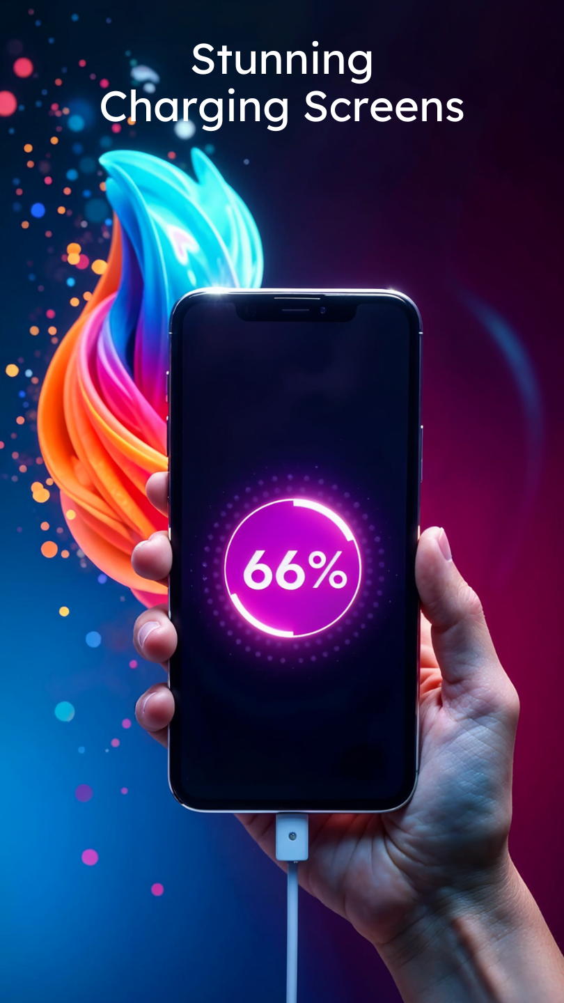 اسکرین شات 6 برنامه Battery Charging Animation