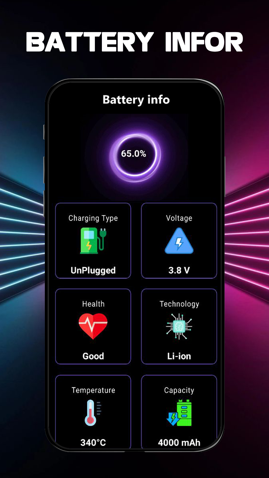 اسکرین شات 6 برنامه Set Battery Charging Animation