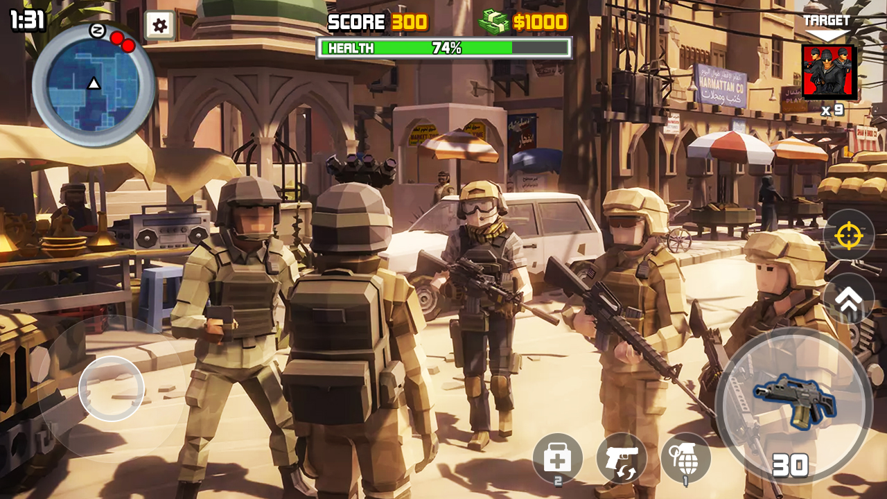 اسکرین شات 4 بازی Gun Fury: Shooting Games 3D