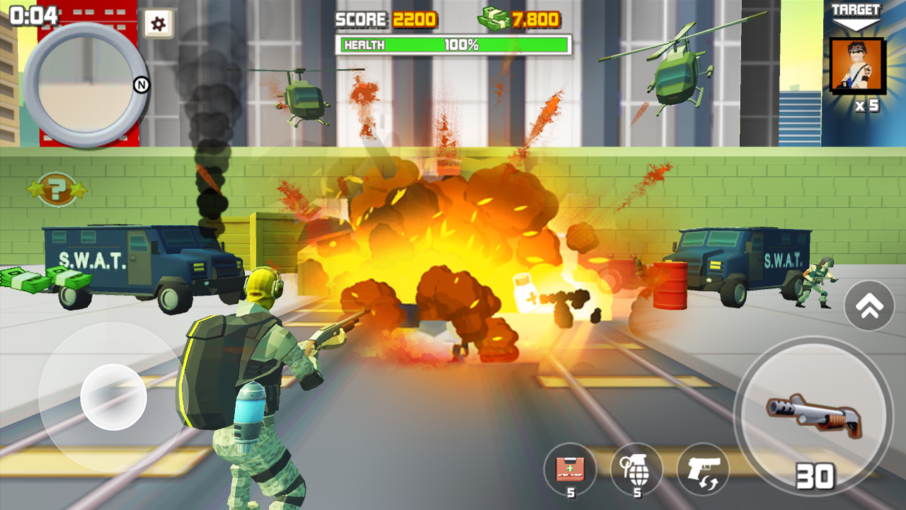 اسکرین شات 6 بازی Gun Fury: Shooting Games 3D