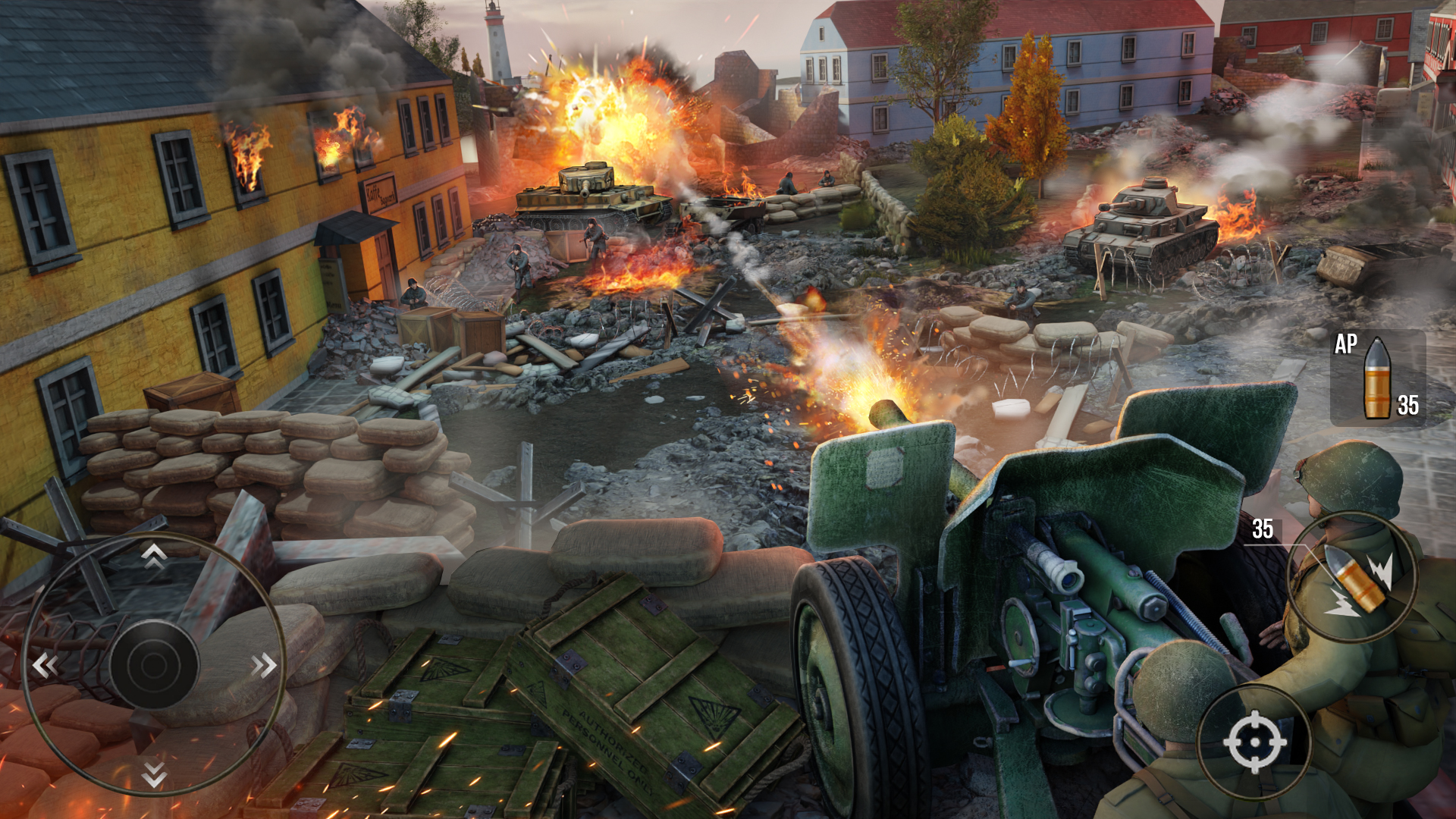 اسکرین شات 5 بازی World of Artillery: Cannon War