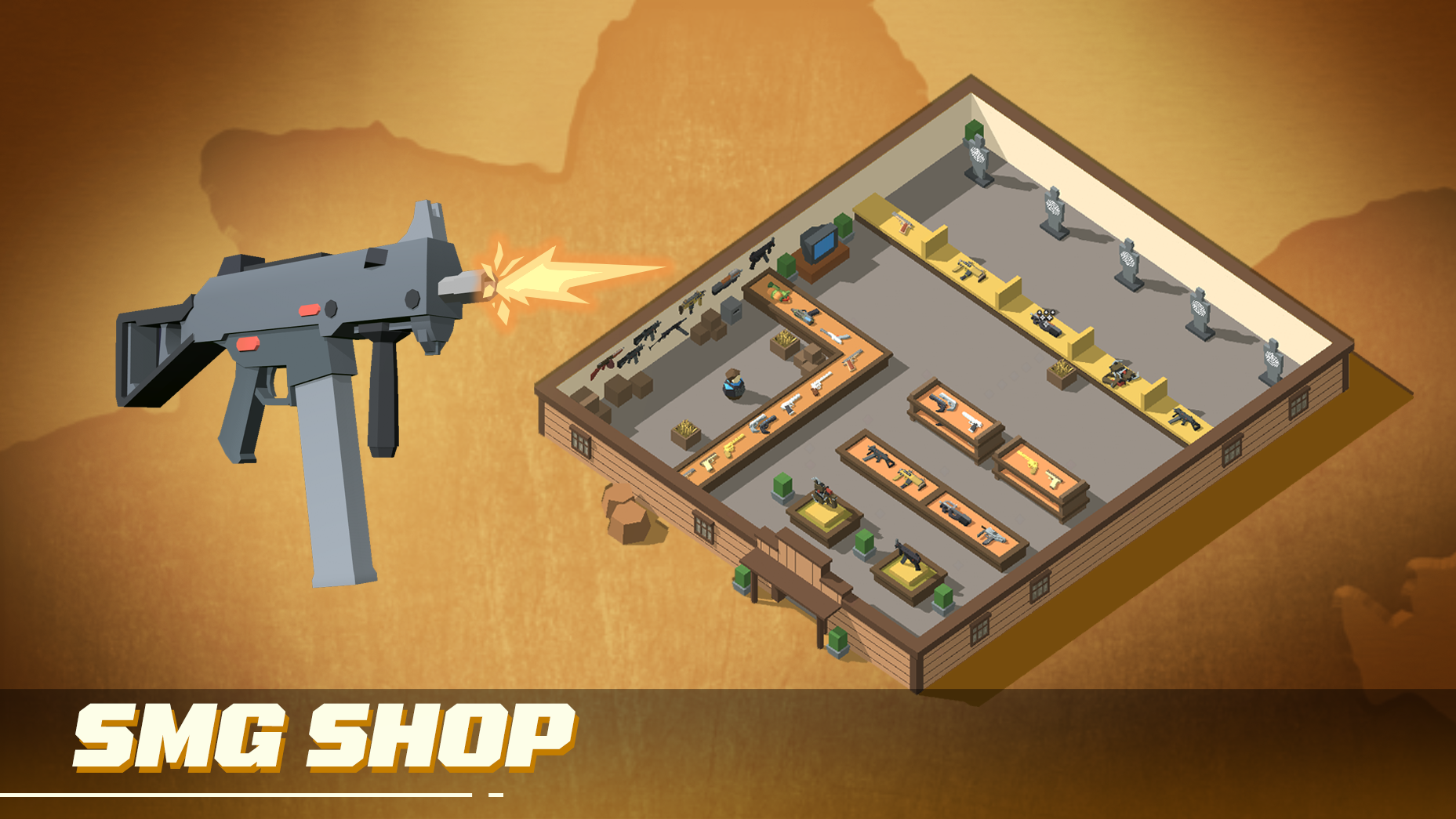 اسکرین شات 1 بازی Idle Gun Shop Tycoon