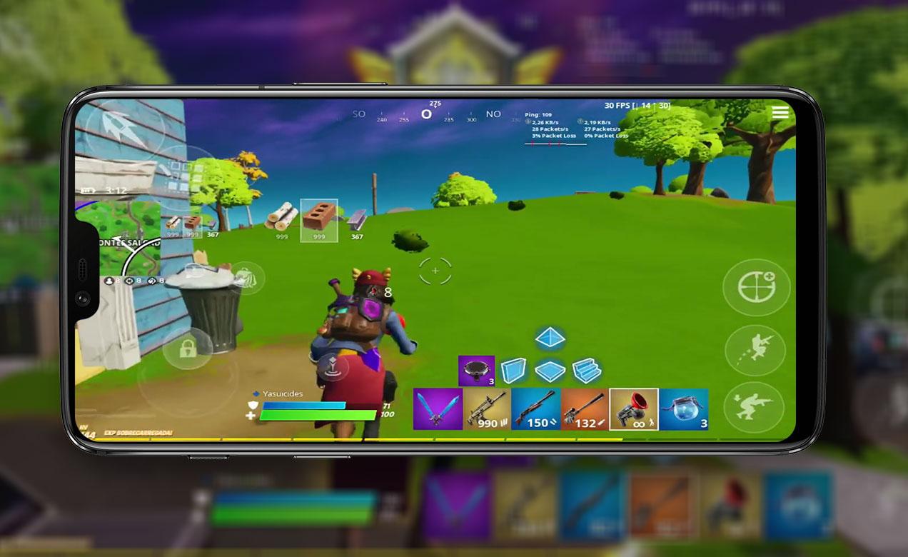 اسکرین شات 1 برنامه BATTLE ROYALE CHAPTER 5 MOBILE