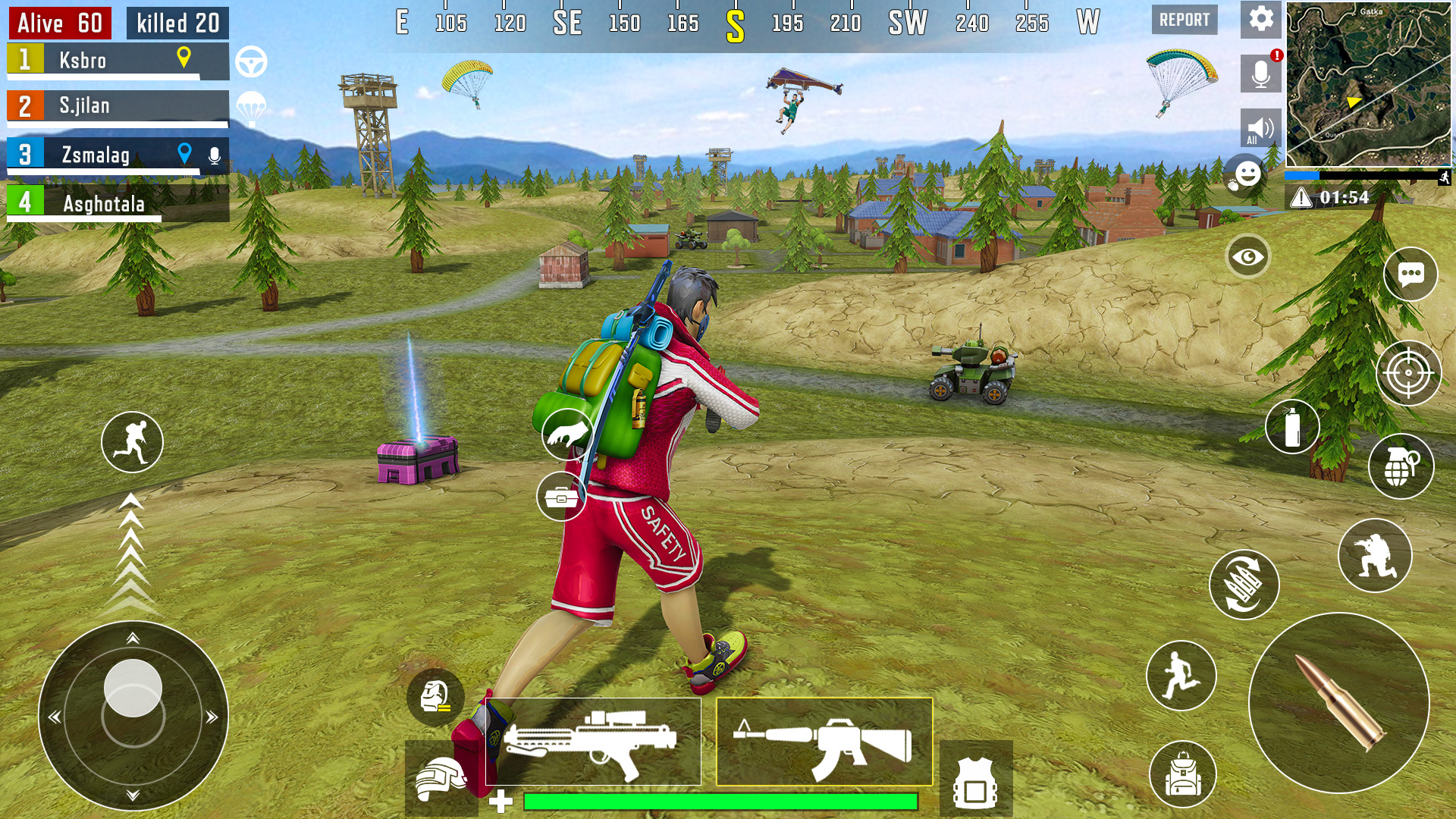 اسکرین شات 2 بازی Fire Grand Battle Royale Games