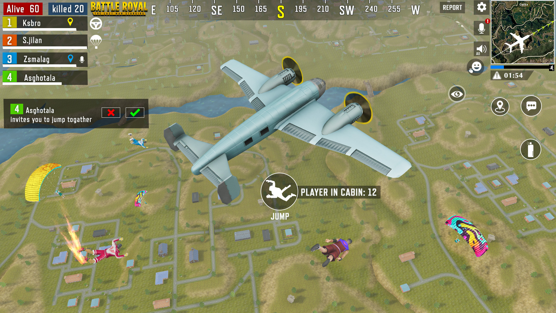 اسکرین شات 1 بازی Fire Grand Battle Royale Games