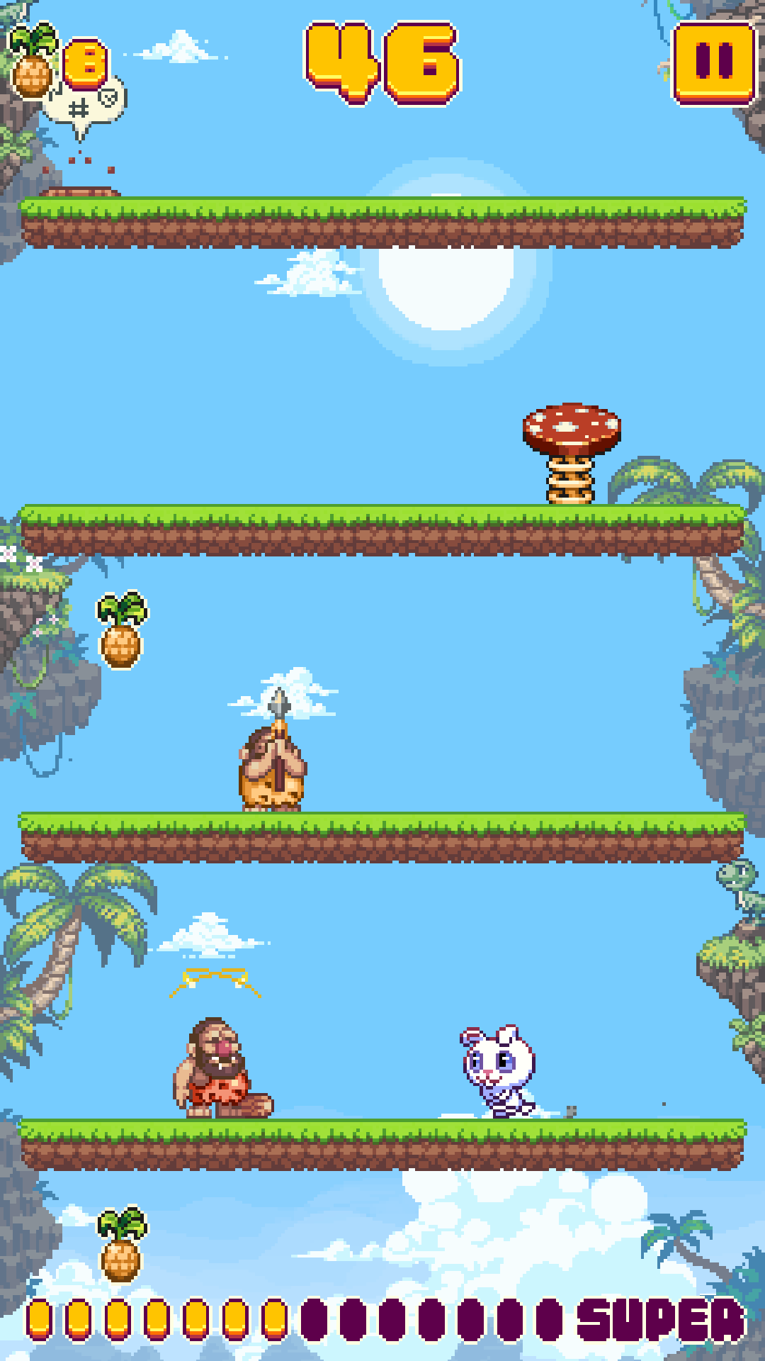 اسکرین شات 5 بازی Trog Smash Island