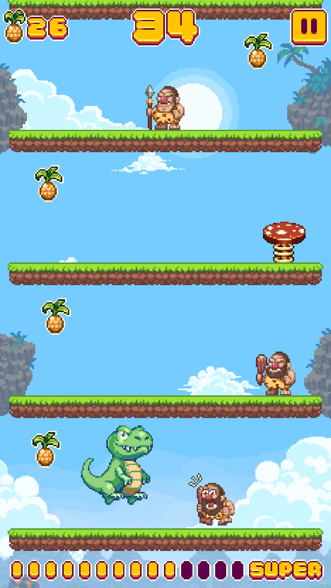 اسکرین شات 6 بازی Trog Smash Island
