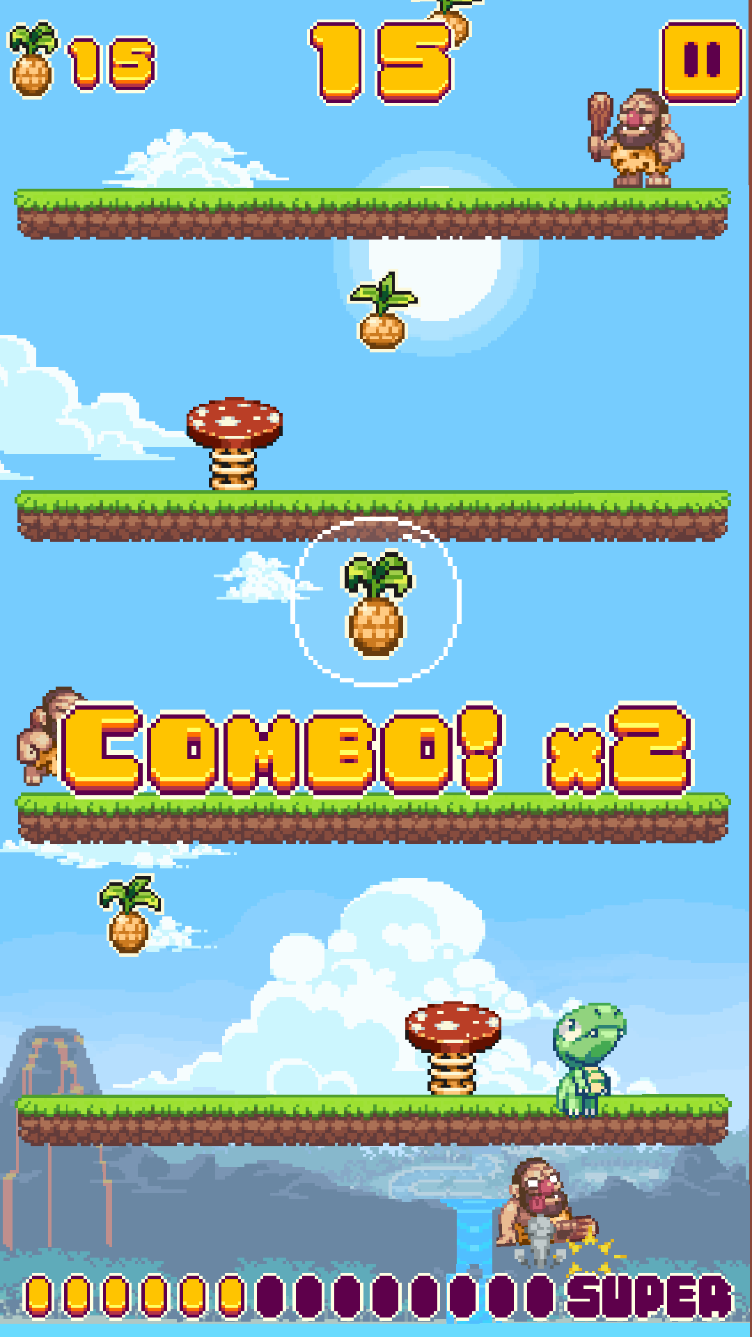 اسکرین شات 2 بازی Trog Smash Island
