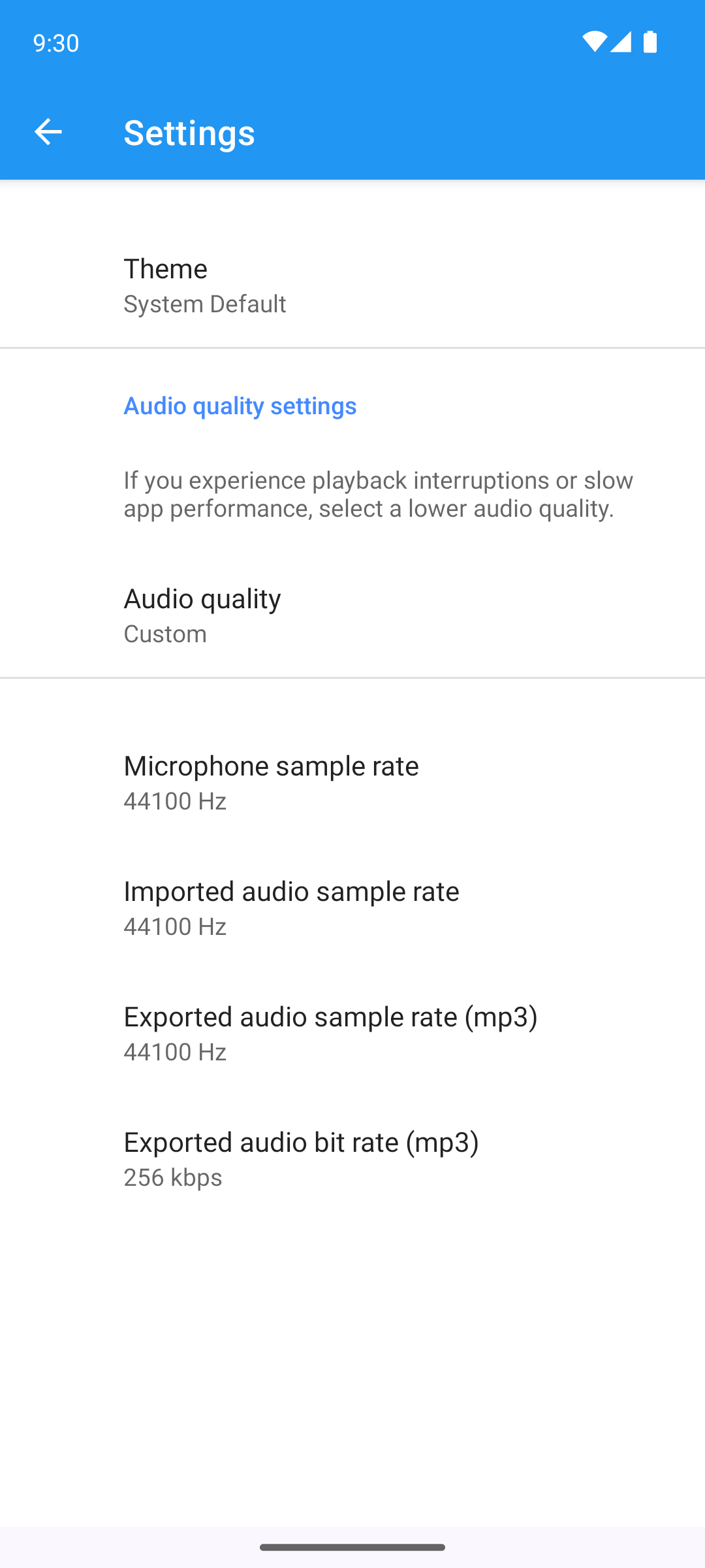 اسکرین شات 6 برنامه برنامه تغییر صدا(Voice changer with effects )
