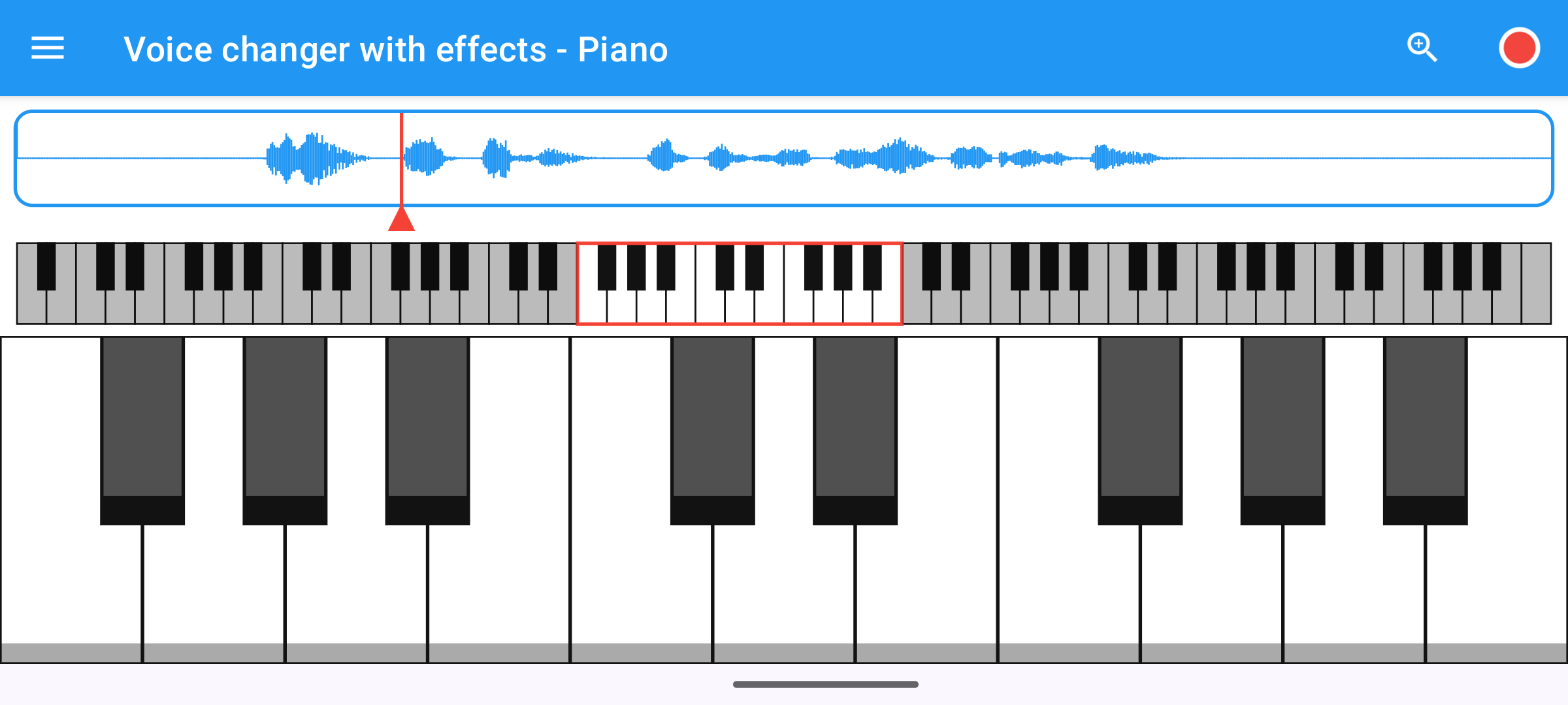 اسکرین شات 8 برنامه برنامه تغییر صدا(Voice changer with effects )