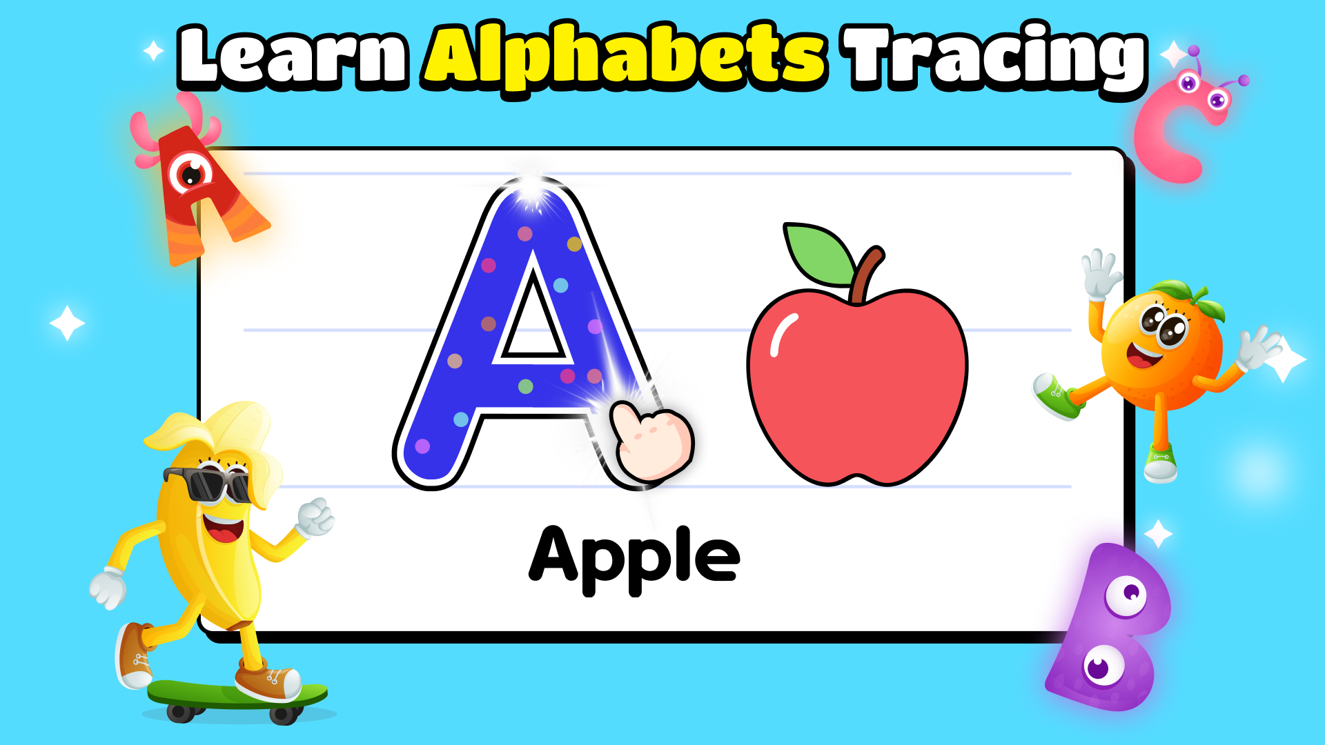 اسکرین شات 1 بازی ABC Kids: Tracing & Learning