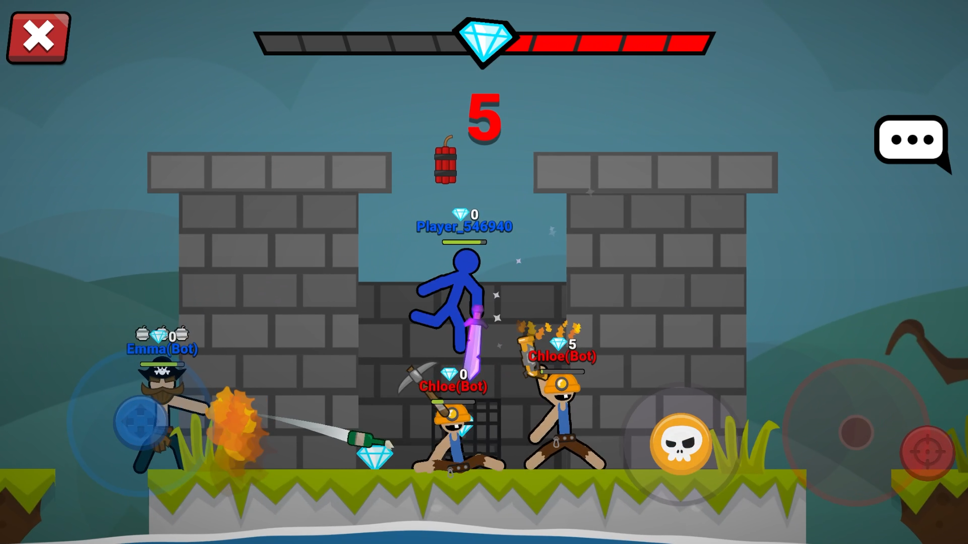 اسکرین شات 5 بازی Stick Game: Online Duelist