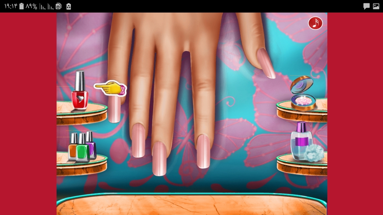 اسکرین شات 1 بازی بازی سالن ناخن عروس