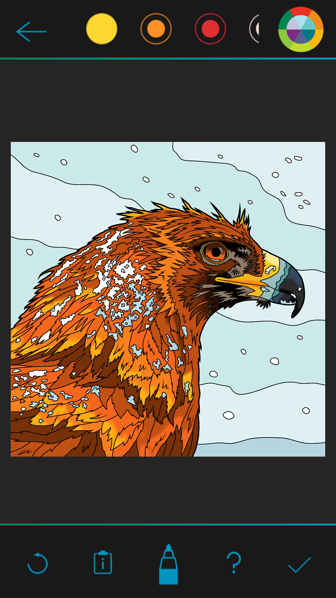 اسکرین شات 2 برنامه BBC Earth Colouring