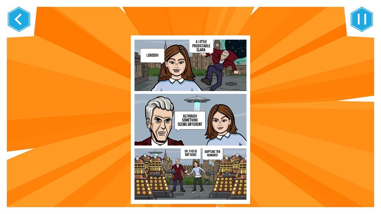 اسکرین شات 3 بازی Doctor Who: Comic Creator