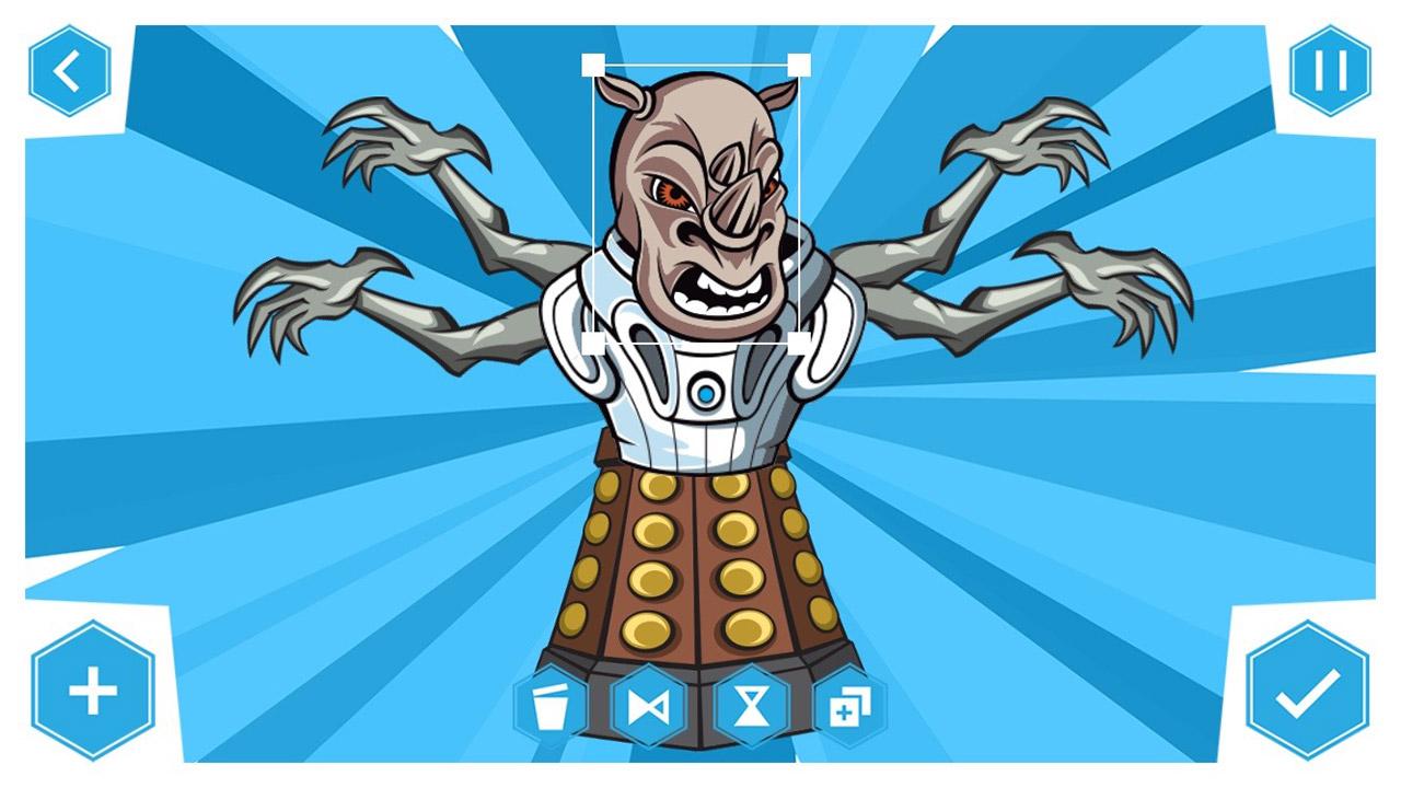 اسکرین شات 5 بازی Doctor Who: Comic Creator