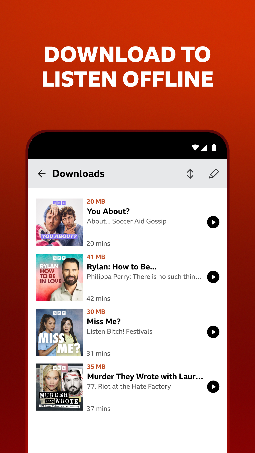 اسکرین شات 7 برنامه BBC Sounds: Radio & Podcasts