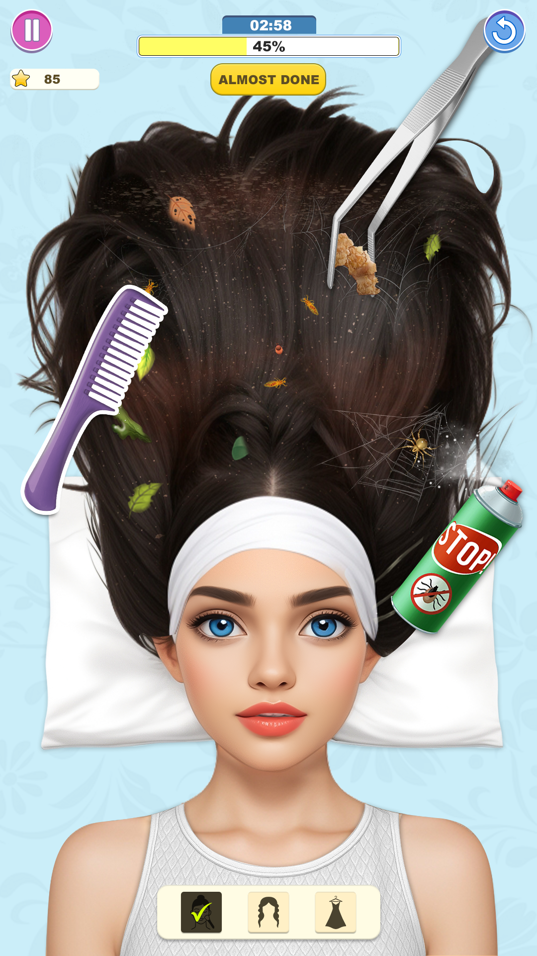 اسکرین شات 2 بازی Satisfying ASMR: Skincare Game