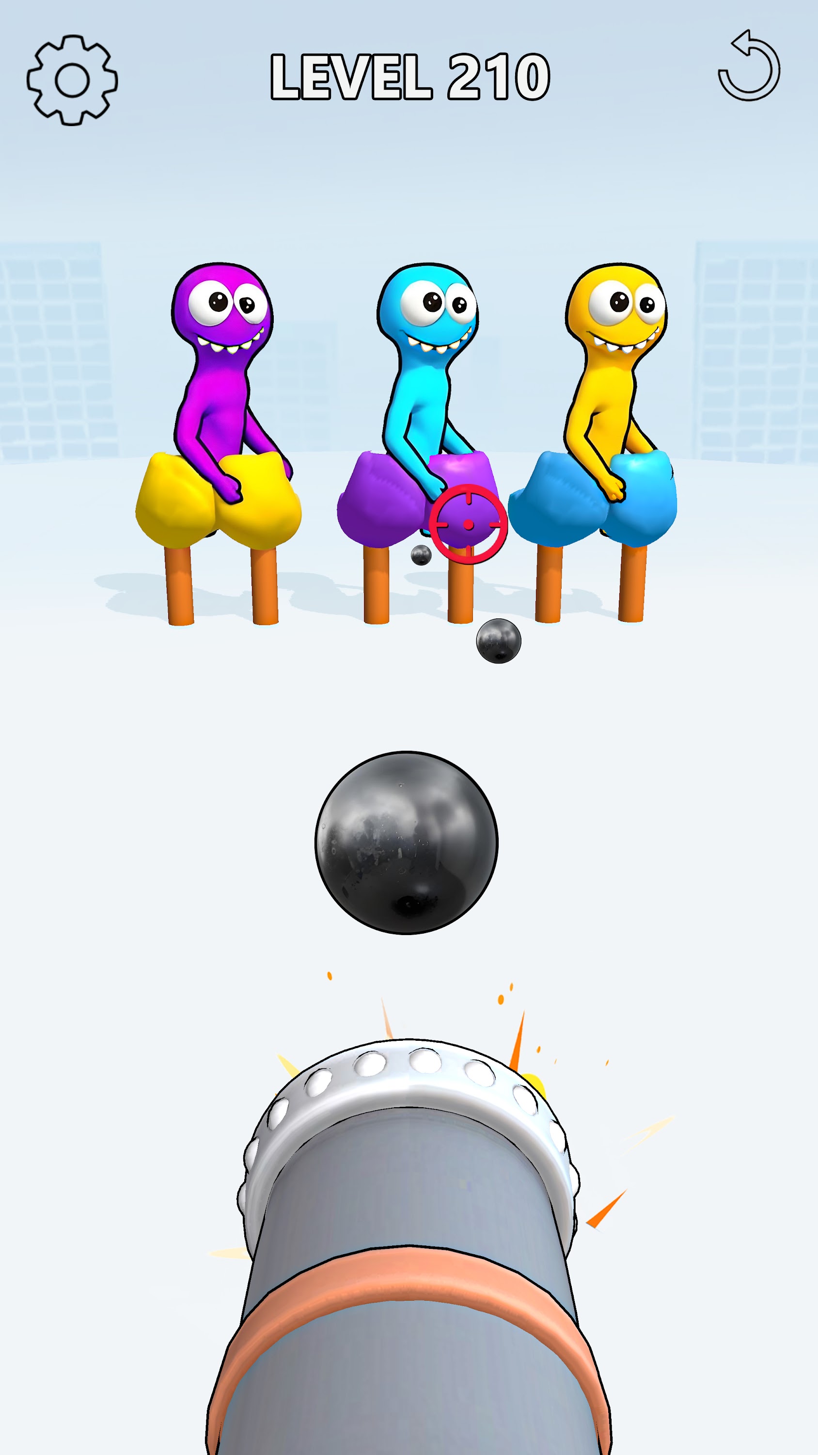 اسکرین شات 1 بازی Shoot Annoying Guy: Fun Games