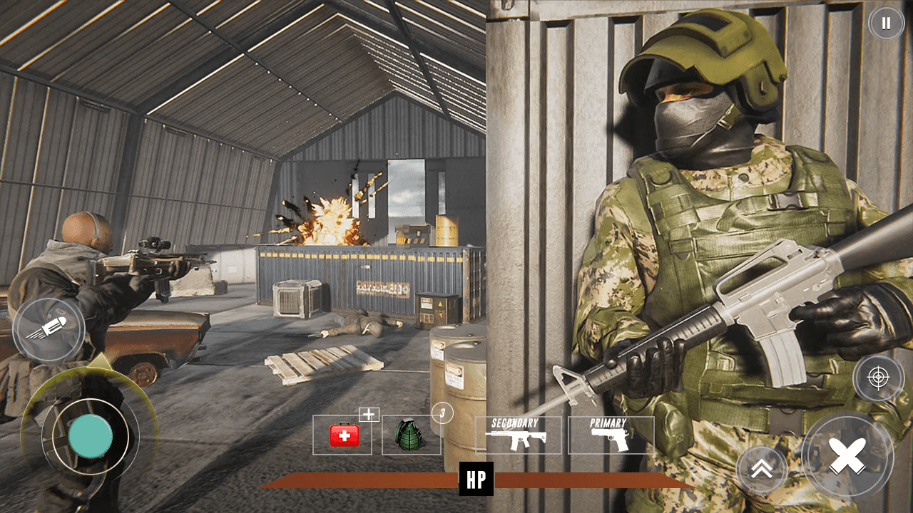 اسکرین شات 1 بازی Cover Fire IGI Commando- games