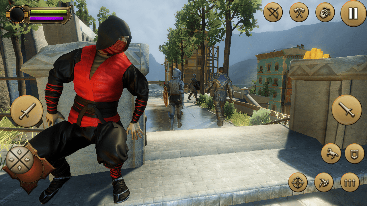 اسکرین شات 3 بازی Creed Ninja Assassin Hero