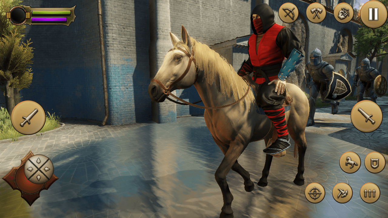 اسکرین شات 2 بازی Creed Ninja Assassin Hero